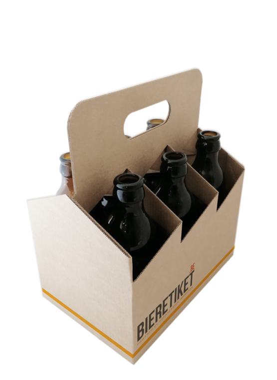 Steine draagmand 6-pack
